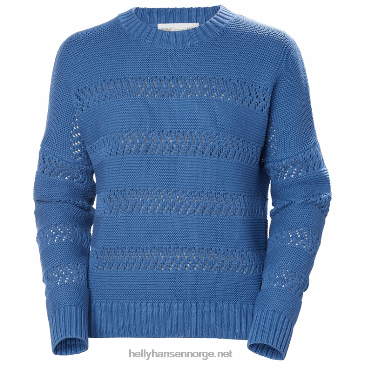 pier pointelle genser for kvinner Helly-Hansen F6TJ01915 terrakotta