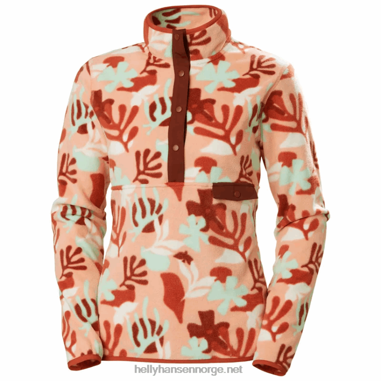 t-skjorte med hh tech-logo for kvinner Helly-Hansen F6TJ02217 grå melang