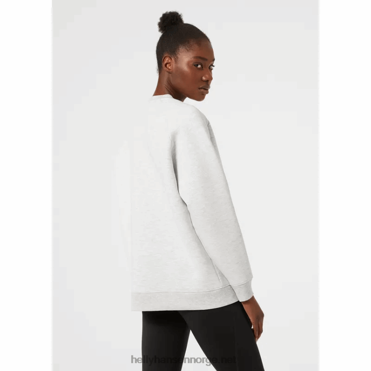 verglass hettegenser for kvinner Helly-Hansen F6TJ01907 offwhite