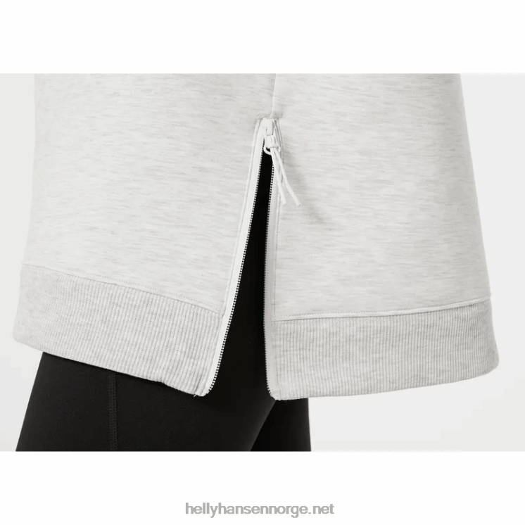 verglass hettegenser for kvinner Helly-Hansen F6TJ01907 offwhite