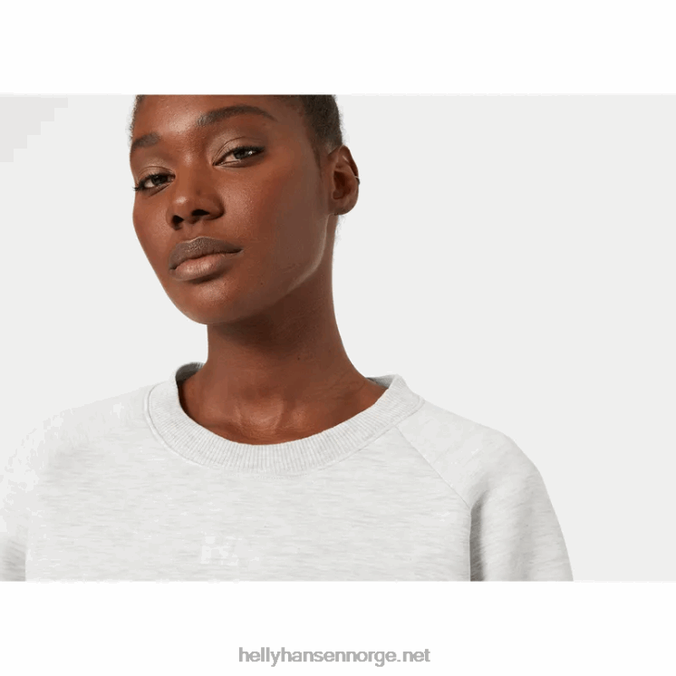 verglass hettegenser for kvinner Helly-Hansen F6TJ01907 offwhite