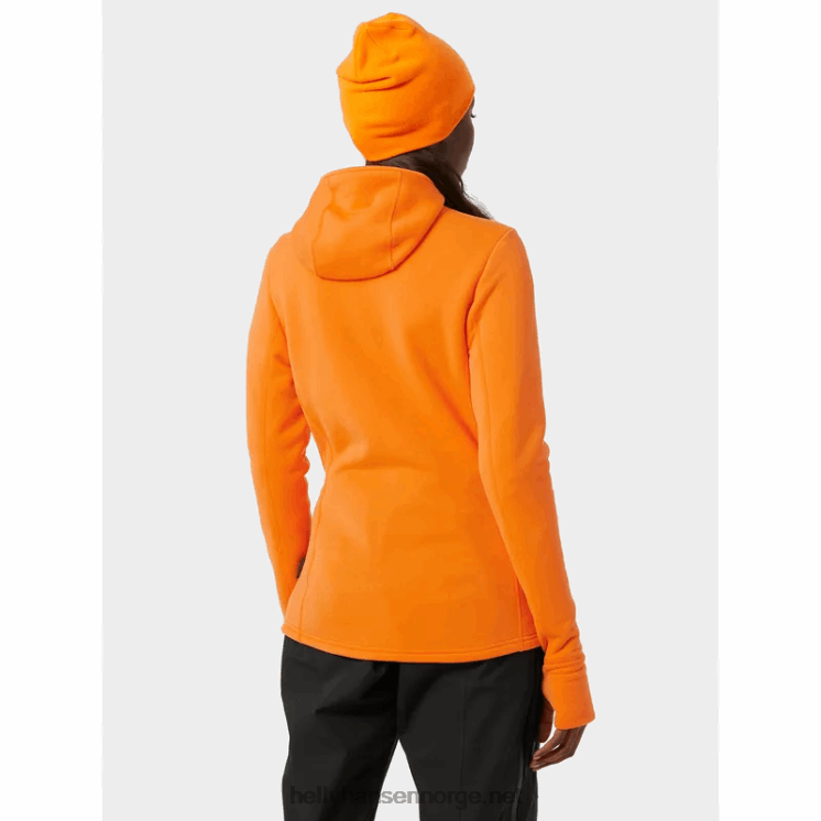 odin power stretch genser med halv glidelås for kvinner Helly-Hansen F6TJ02253 svart