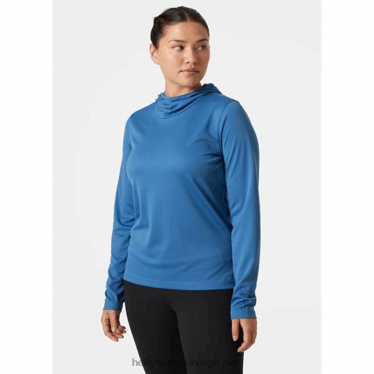 verglass hettegenser for kvinner Helly-Hansen F6TJ01904 endive