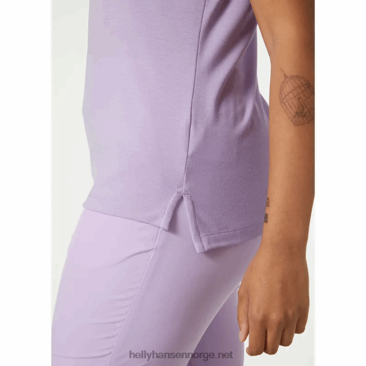 dame sirene hurtigtørkende polo Helly-Hansen F6TJ02016 terrakotta