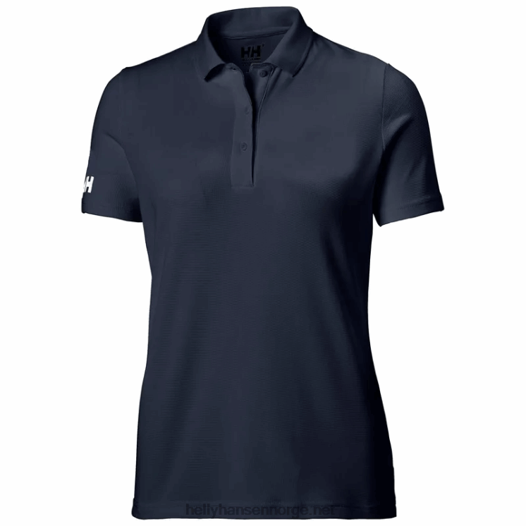 teknisk polo for kvinner Helly-Hansen F6TJ02006 svart
