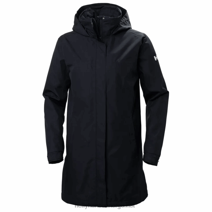 aden isolert regnfrakk for kvinner Helly-Hansen F6TJ01628 svart