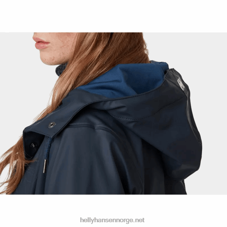 kirkwall ii regnfrakk for kvinner Helly-Hansen F6TJ01528 vesentlig y