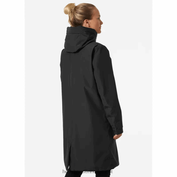 kvinners jane trench Helly-Hansen F6TJ01533 svart