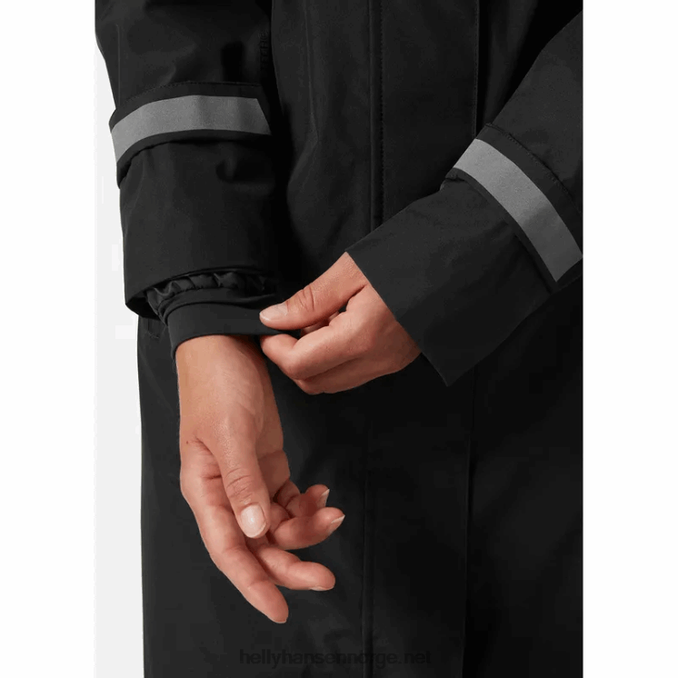 kvinners jane trench Helly-Hansen F6TJ01533 svart