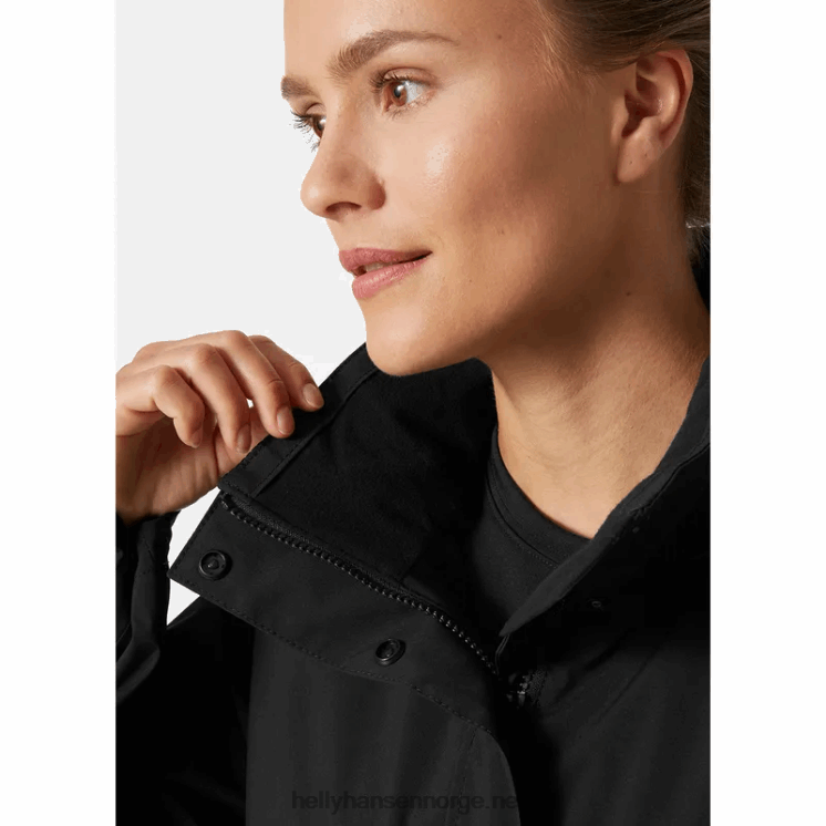 kvinners rask turskort Helly-Hansen F6TJ02231 svart