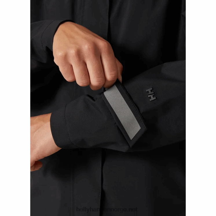 kvinners rask turskort Helly-Hansen F6TJ02231 svart