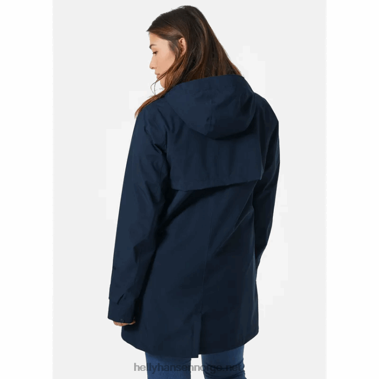 kvinners sanna regnfrakk Helly-Hansen F6TJ02232 svart