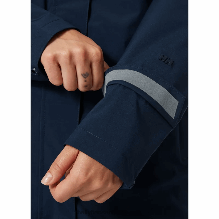 kvinners sanna regnfrakk Helly-Hansen F6TJ02232 svart