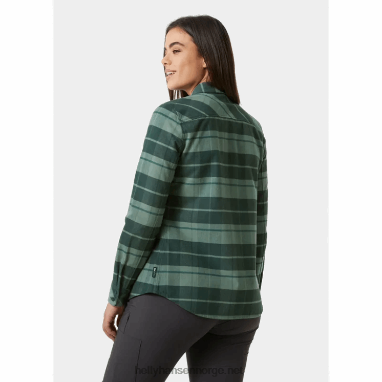 klassisk rutete langermet skjorte for kvinner Helly-Hansen F6TJ02036 honningkake