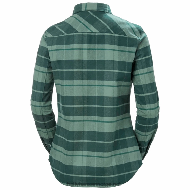 klassisk rutete langermet skjorte for kvinner Helly-Hansen F6TJ02036 honningkake