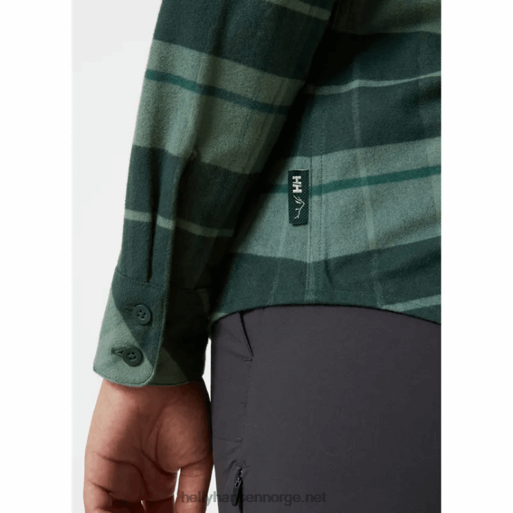 klassisk rutete langermet skjorte for kvinner Helly-Hansen F6TJ02036 honningkake