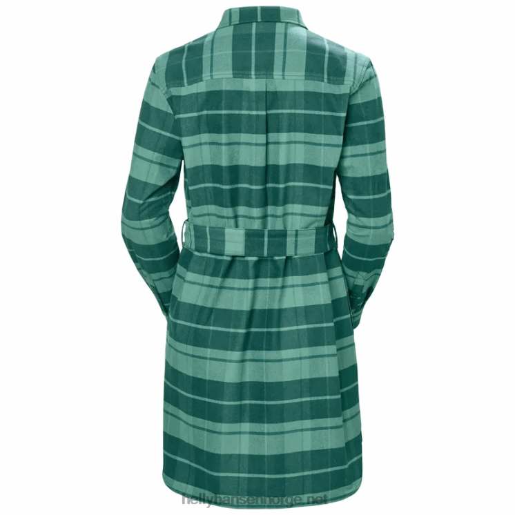 økologisk flanellskjortekjole for kvinner Helly-Hansen F6TJ02032 hav