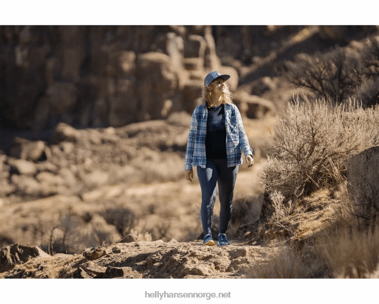 kvinner lokka økologisk flanell langermet skjorte Helly-Hansen F6TJ02026 mynte pledd