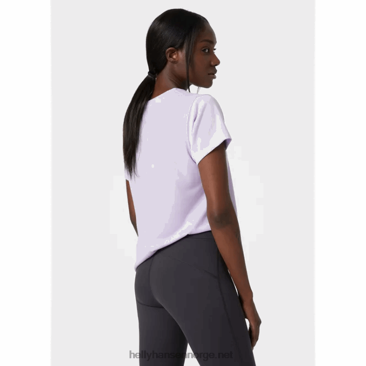 aktiv t-skjorte for kvinner 2.0 Helly-Hansen F6TJ02699 roserøyk