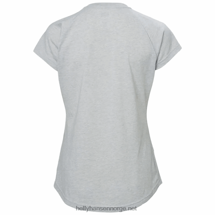 damer nord grafisk drop t-skjorte Helly-Hansen F6TJ01993 skagen blå