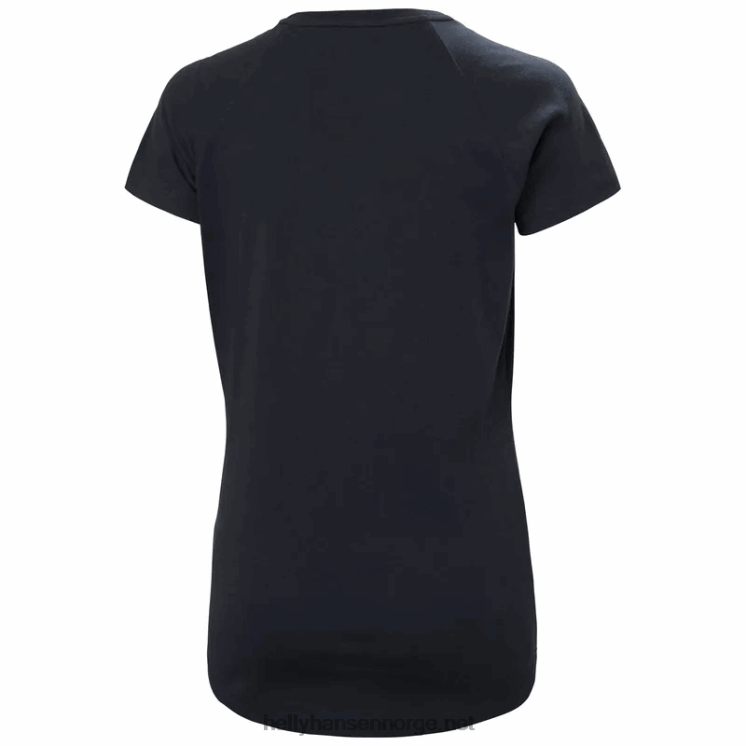 damer nord grafisk drop t-skjorte Helly-Hansen F6TJ01996 lav grønn