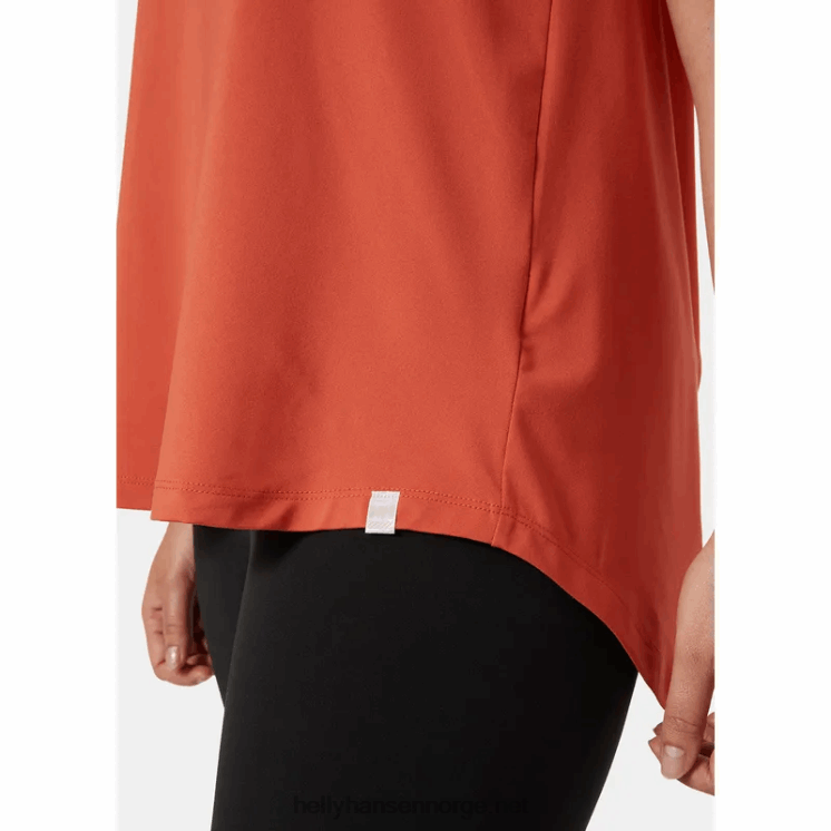 damer nord grafisk drop t-skjorte Helly-Hansen F6TJ01997 marinen