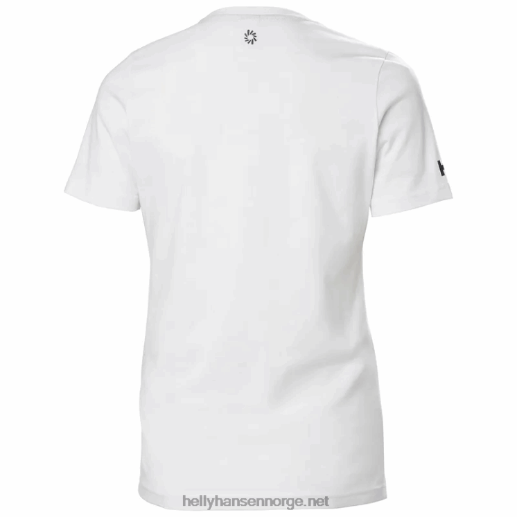 havkappløps-t-skjorte for kvinner Helly-Hansen F6TJ01984 marine v