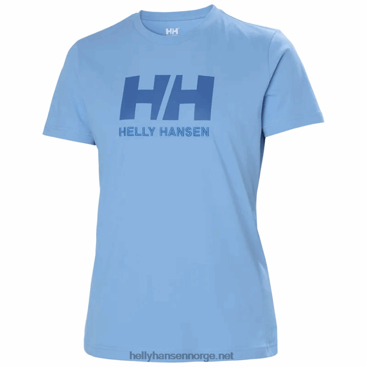 hh logo t-skjorte for kvinner Helly-Hansen F6TJ01945 mynte