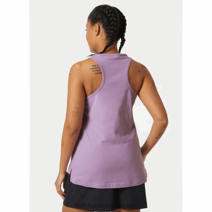 skog resirkulert grafisk t-skjorte for kvinner Helly-Hansen F6TJ01962 tinde bl