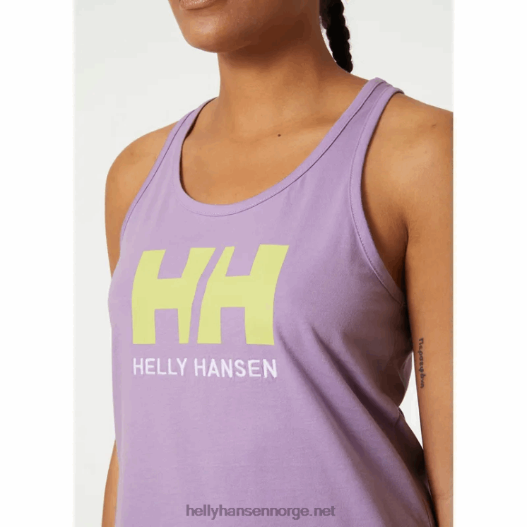 skog resirkulert grafisk t-skjorte for kvinner Helly-Hansen F6TJ01962 tinde bl