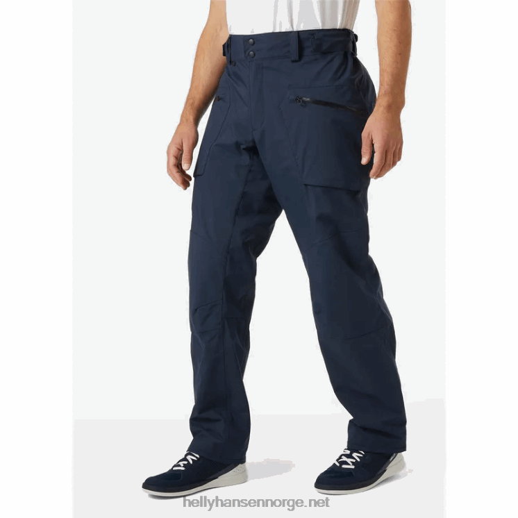 herre hp folie seilbukser Helly-Hansen F6TJ0564 ibenholt