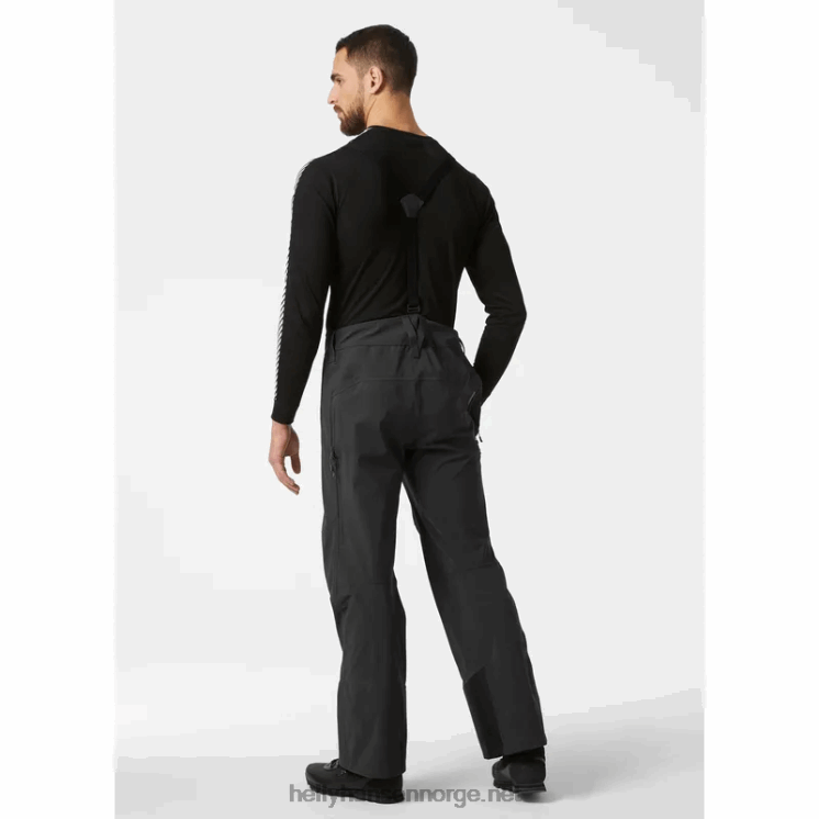 herre verglas backcountry ski skallbukser Helly-Hansen F6TJ0607 dyp fjord