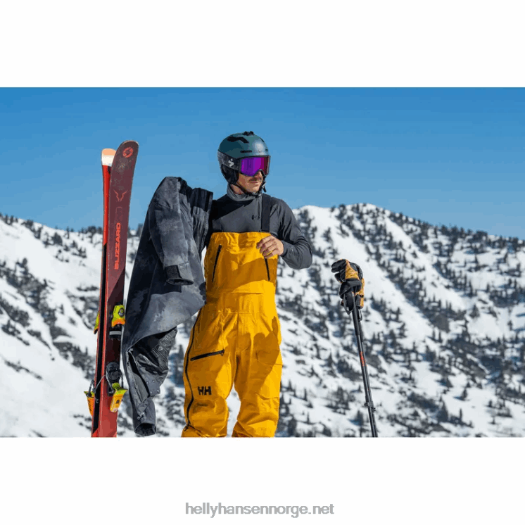 menns ridge infinity bib shell skibukser Helly-Hansen F6TJ0602 trippel espr