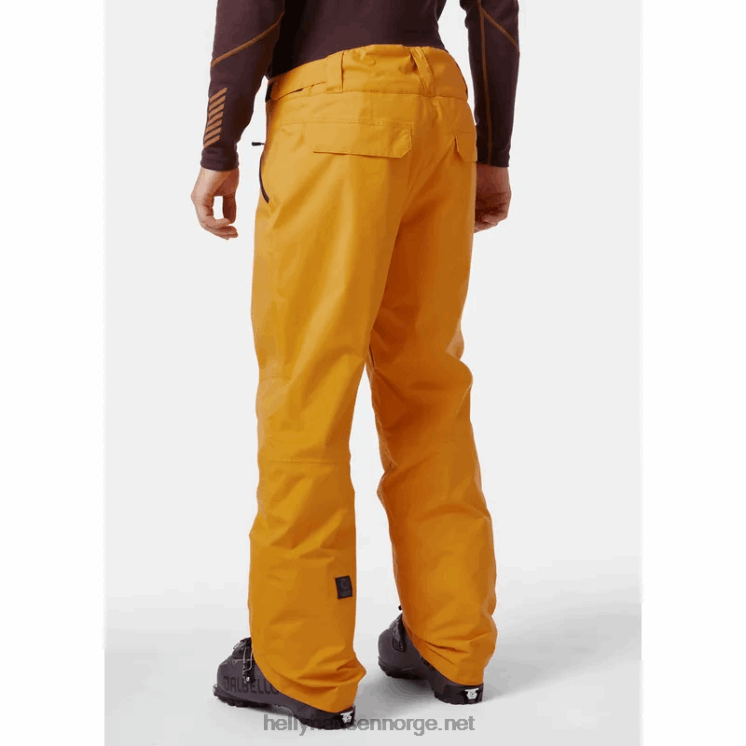 herre sogn cargo skibukser Helly-Hansen F6TJ0744 neon oransje