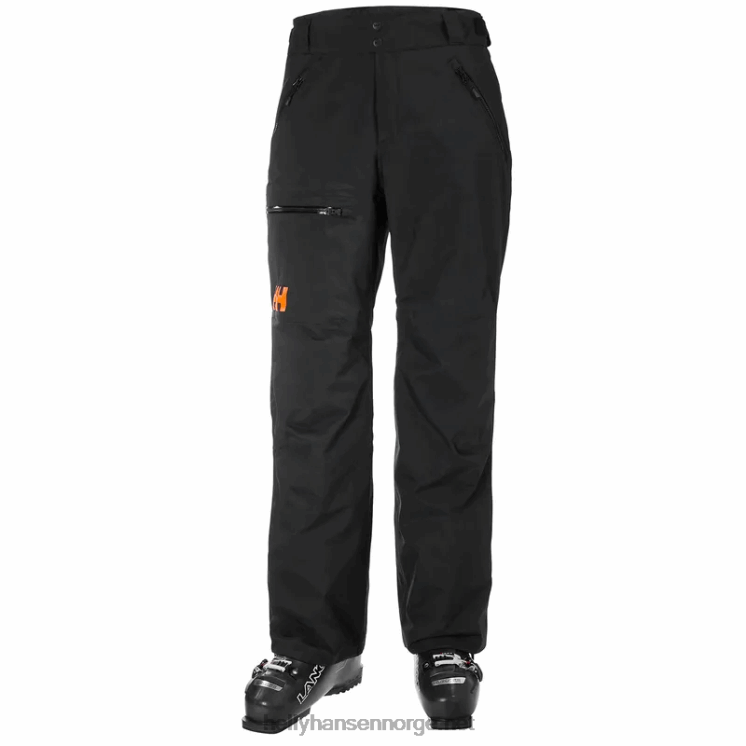 herre sogn cargo skibukser Helly-Hansen F6TJ0748 svart marmor