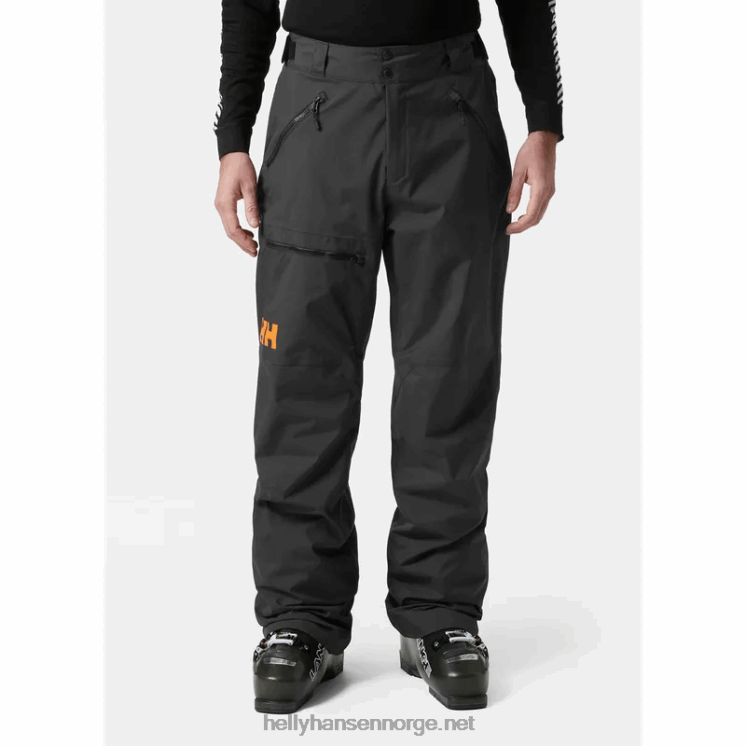 herre sogn cargo skibukser Helly-Hansen F6TJ0749 svart