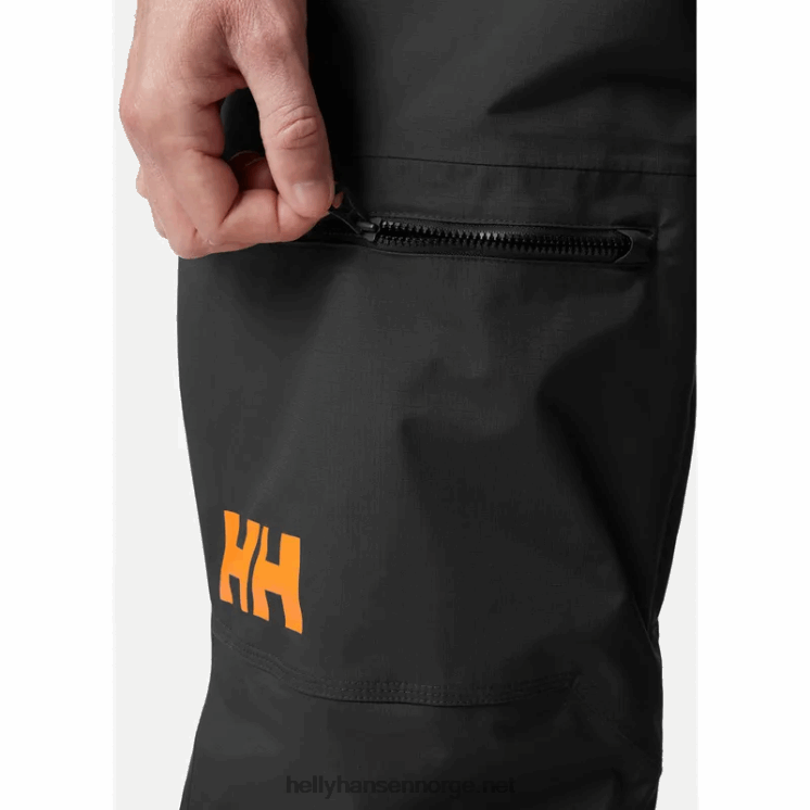herre sogn cargo skibukser Helly-Hansen F6TJ0749 svart
