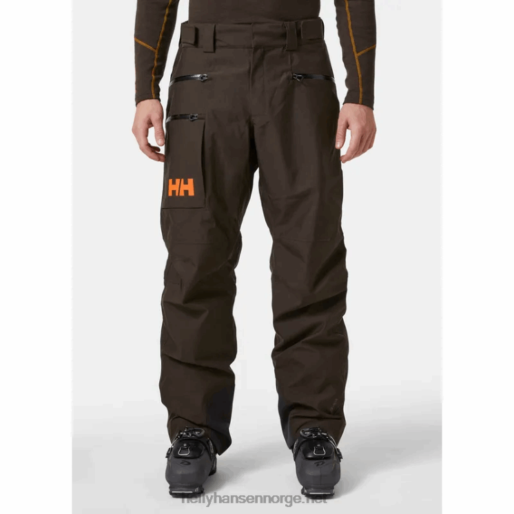 herre sogn cargo skibukser Helly-Hansen F6TJ0750 svart