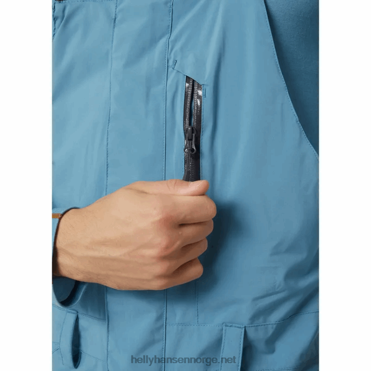 legendariske isolerte skismekkebukser for menn Helly-Hansen F6TJ0739 mørkeste spr