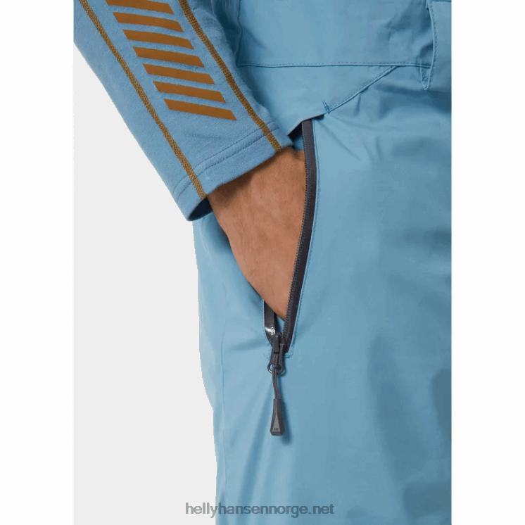 legendariske isolerte skismekkebukser for menn Helly-Hansen F6TJ0739 mørkeste spr