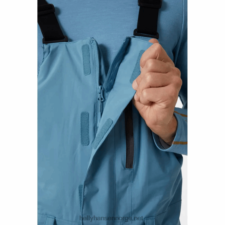 legendariske isolerte skismekkebukser for menn Helly-Hansen F6TJ0739 mørkeste spr