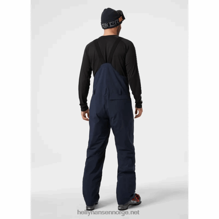 legendariske isolerte skismekkebukser for menn Helly-Hansen F6TJ0741 svart