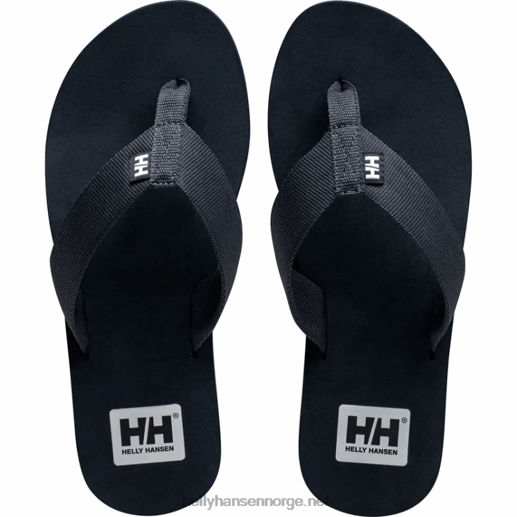 logosandaler for menn 2 Helly-Hansen F6TJ01217 svart/ebo