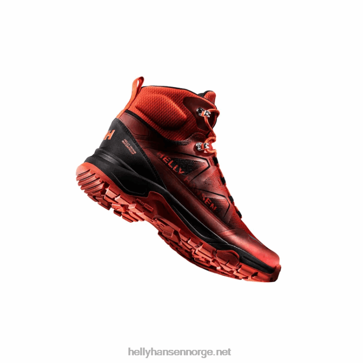 herre cascade mellomhøye tursko Helly-Hansen F6TJ01128 blå tåke