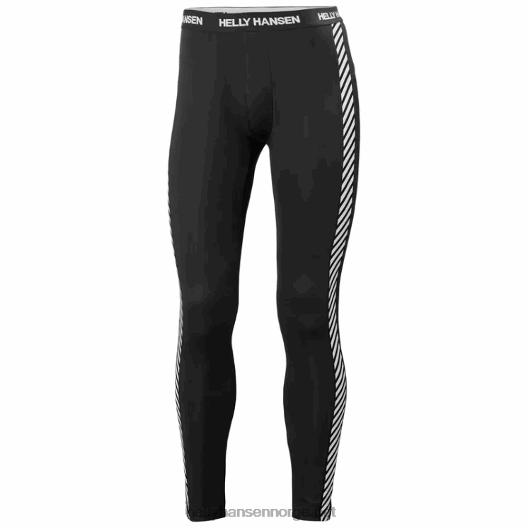 hh teknisk langermet mannskapsskjorte for menn Helly-Hansen F6TJ01030 ibenholt