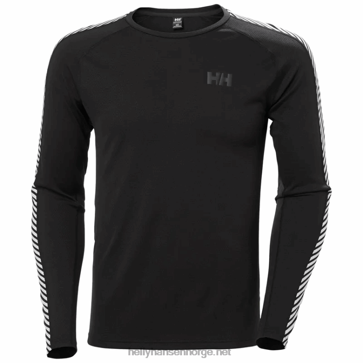 menns lifa active stripe crew baselag Helly-Hansen F6TJ01038 rød