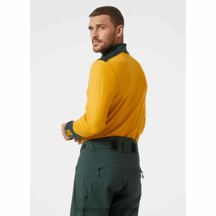 menns lifa merino lettvektsbesetning 2-i-1 baselag Helly-Hansen F6TJ01083 marinen