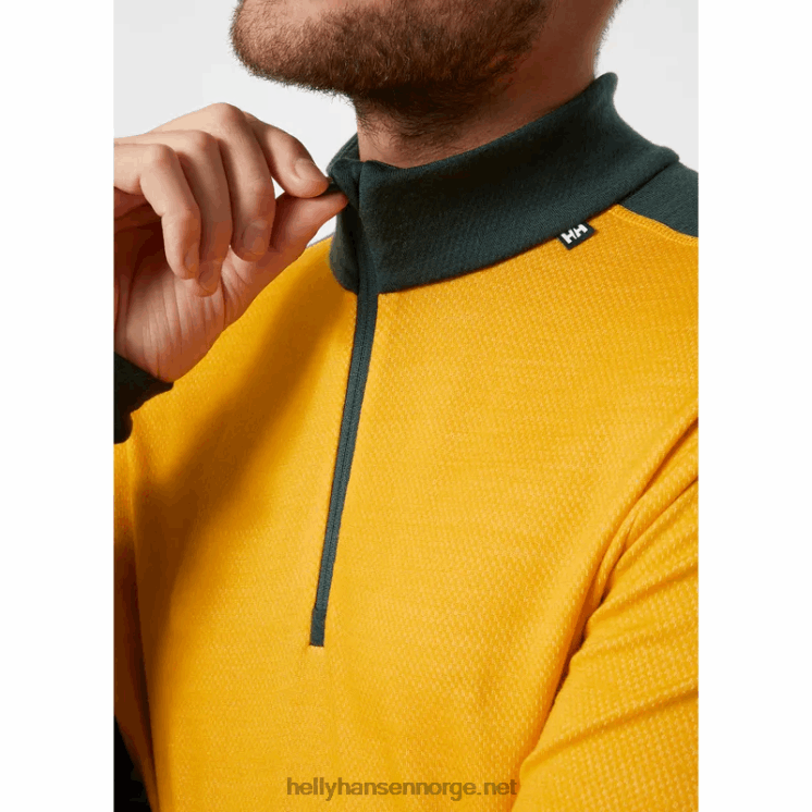 menns lifa merino lettvektsbesetning 2-i-1 baselag Helly-Hansen F6TJ01083 marinen