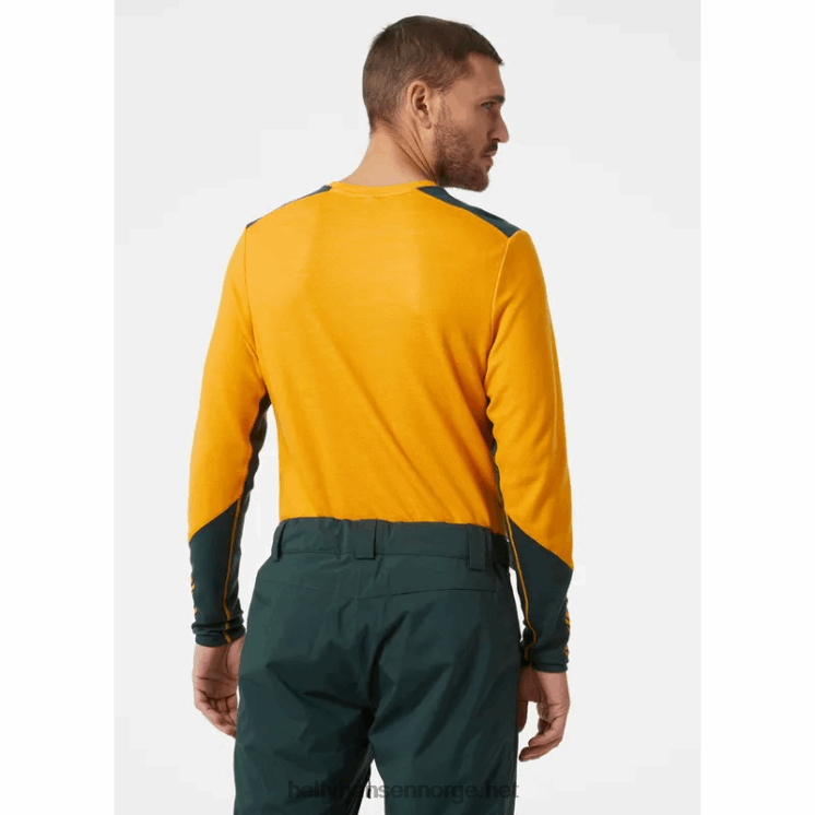 menns lifa merino midweight crew baselag Helly-Hansen F6TJ01072 trippel espr