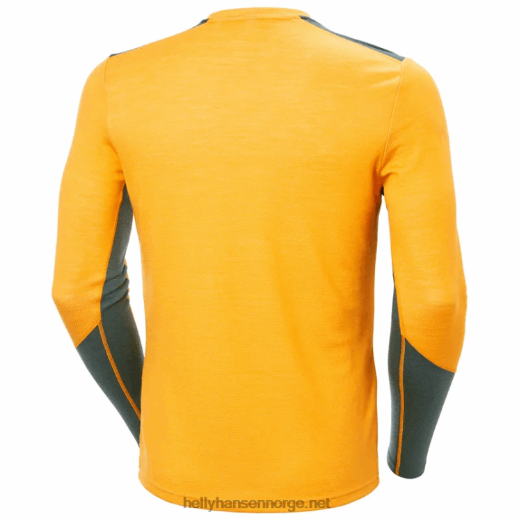 menns lifa merino midweight crew baselag Helly-Hansen F6TJ01072 trippel espr